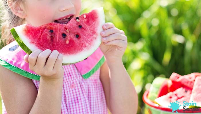 How To Get Watermelon Stains Out Of Clothes